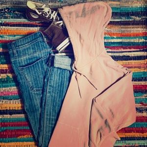 Rose colored HM hoodie